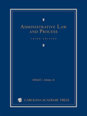 cover image of Administrative Law and Process